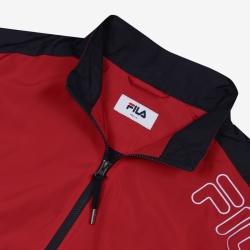 Fila Heritage Warm-up Track Top - Naisten Liivit - TummanPunainen | FI-87831